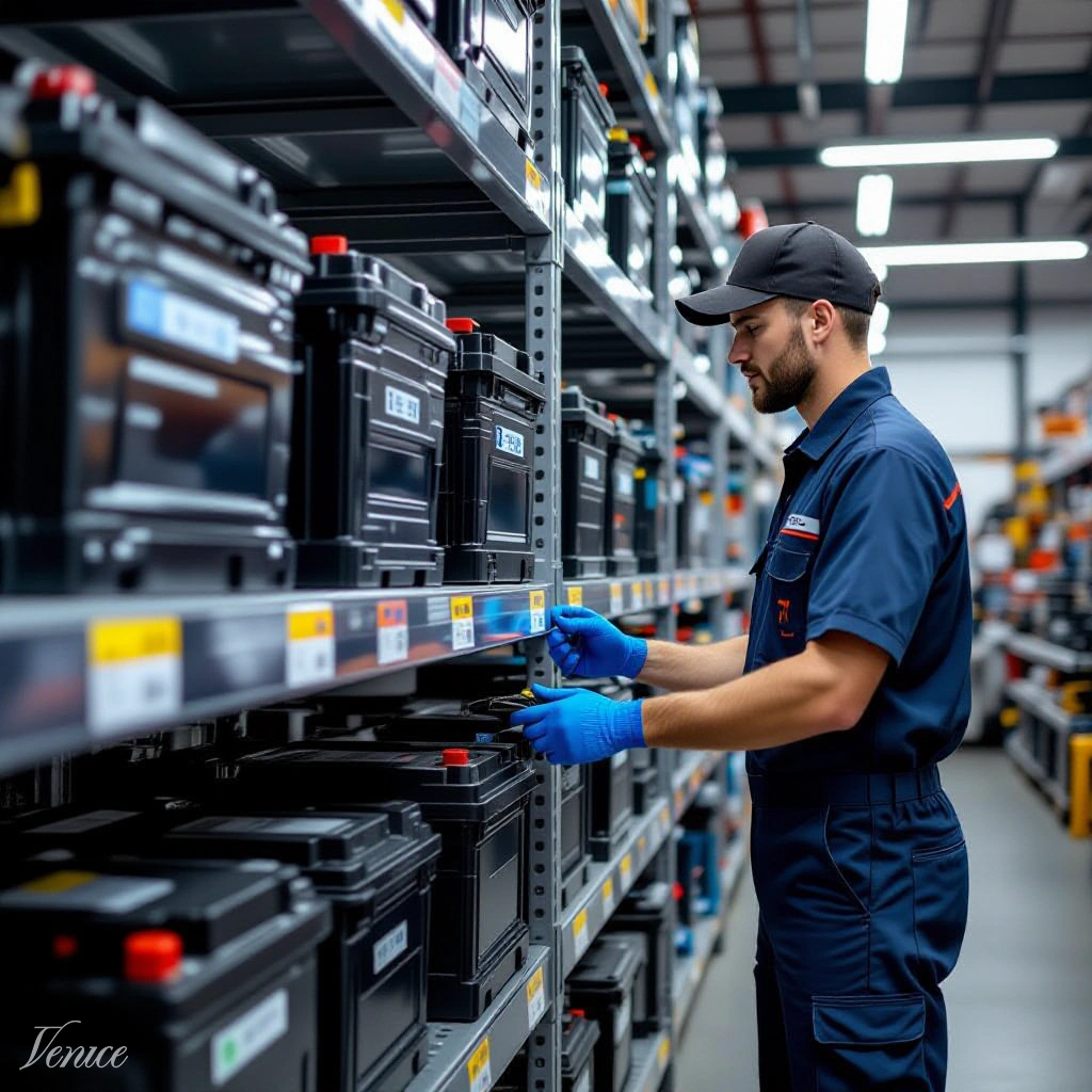 Ícone de Venda de Baterias